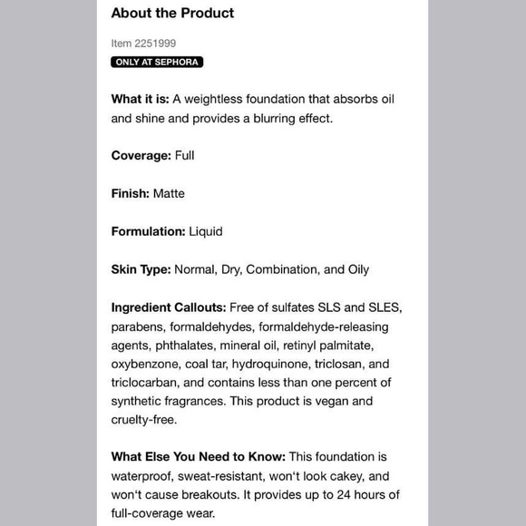 ๐ Smashbox studio skin full coverage 24 hour foundation + JHAG sampler - Picture 15 of 17